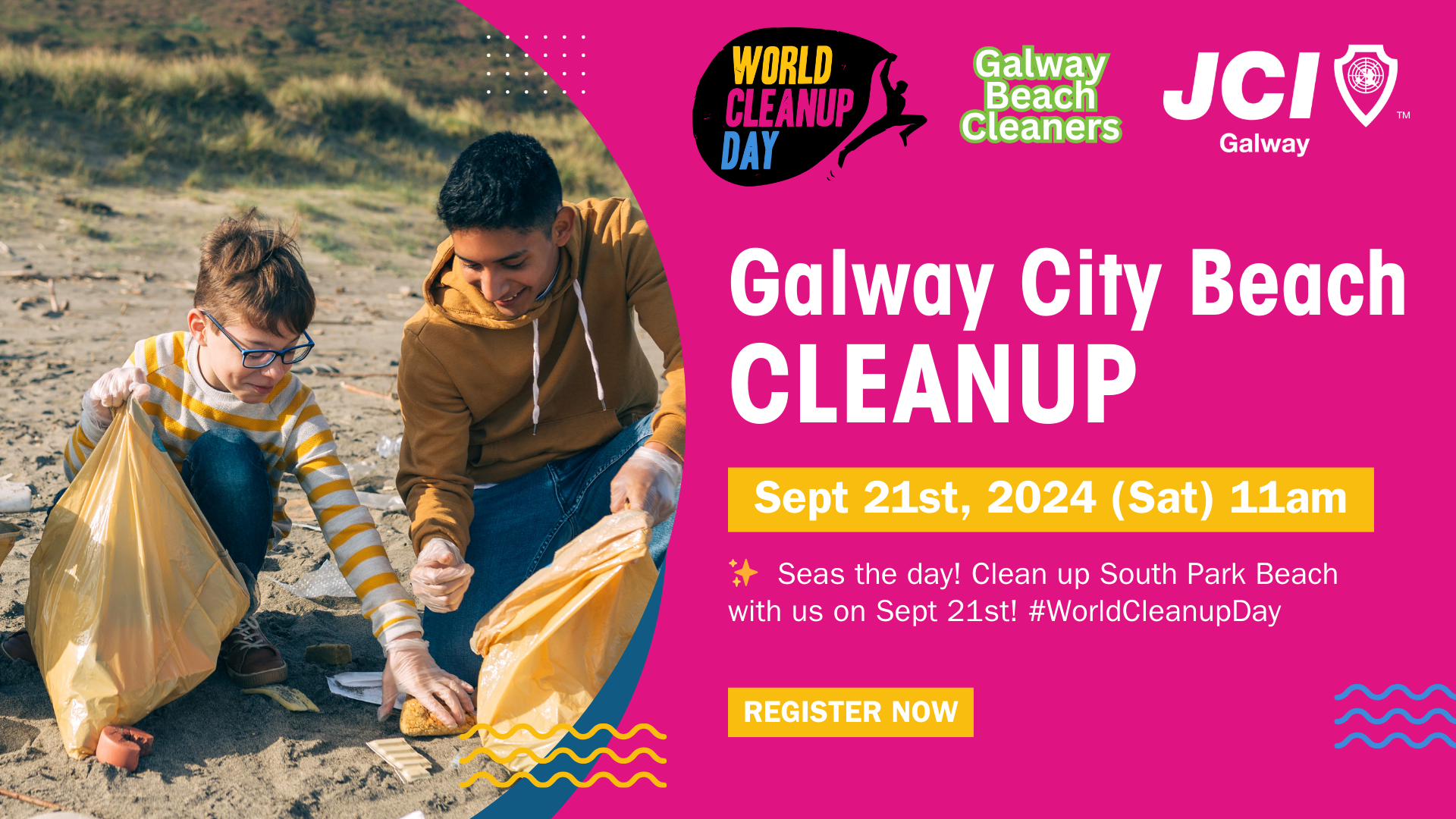 Galway City Beach Cleanup 2024