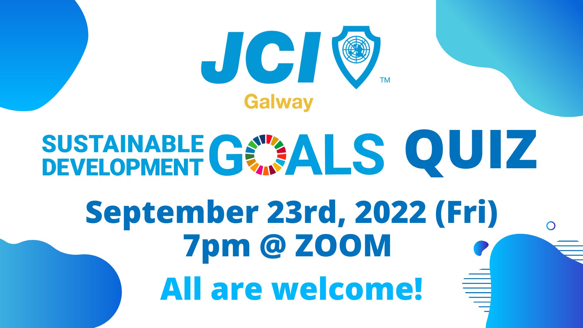JCI Galway SDGs Quiz
