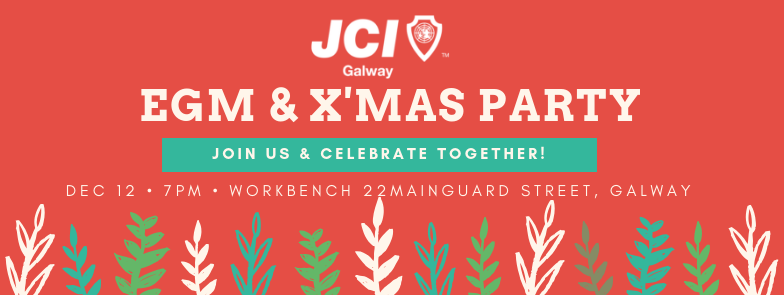 JCI Galway AGM & Xmas Party